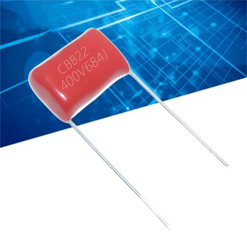 

10 шт. 400V684J, шаг 15 мм, 0,68 мкФ, 680 нФ, 684, 400 В, CBB, полипропиленовый пленочный конденсатор