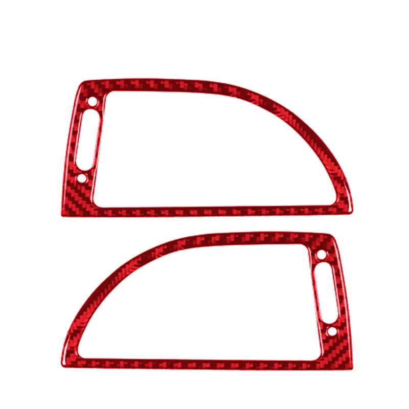 

For BMW 6 Series E63 E64 2004-2010 ABS Carbon fiber Car Center Console Side Air Outlet Decorative Frame Car Accessories