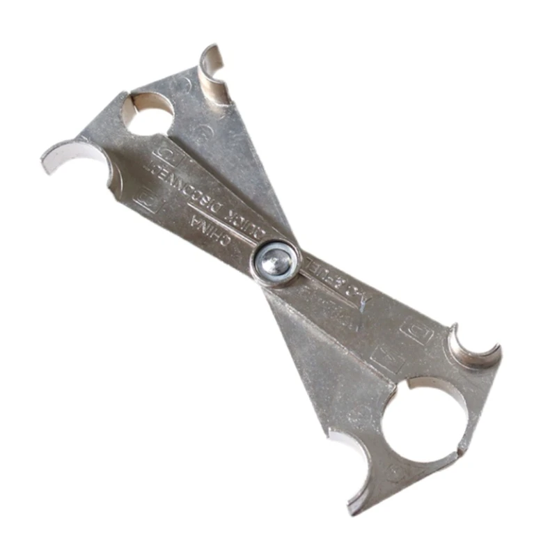 

652F Scissor Type Fuels Line Quick Disconnect Tool 4 In 1 Fuels Line Quick Disconnect Tool 3/4" 5/8" 3/8" Scissor