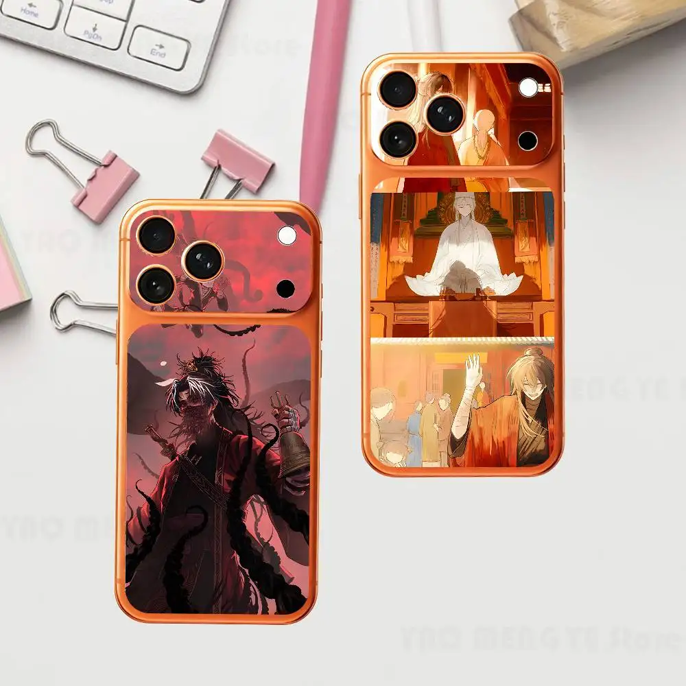 

Dao Of The B-Bizarre I-Immortal Plain Decal Skin For IPhone17 Pro ProMax Back Film Cover Wrap Anti-scratch Durable Sticker