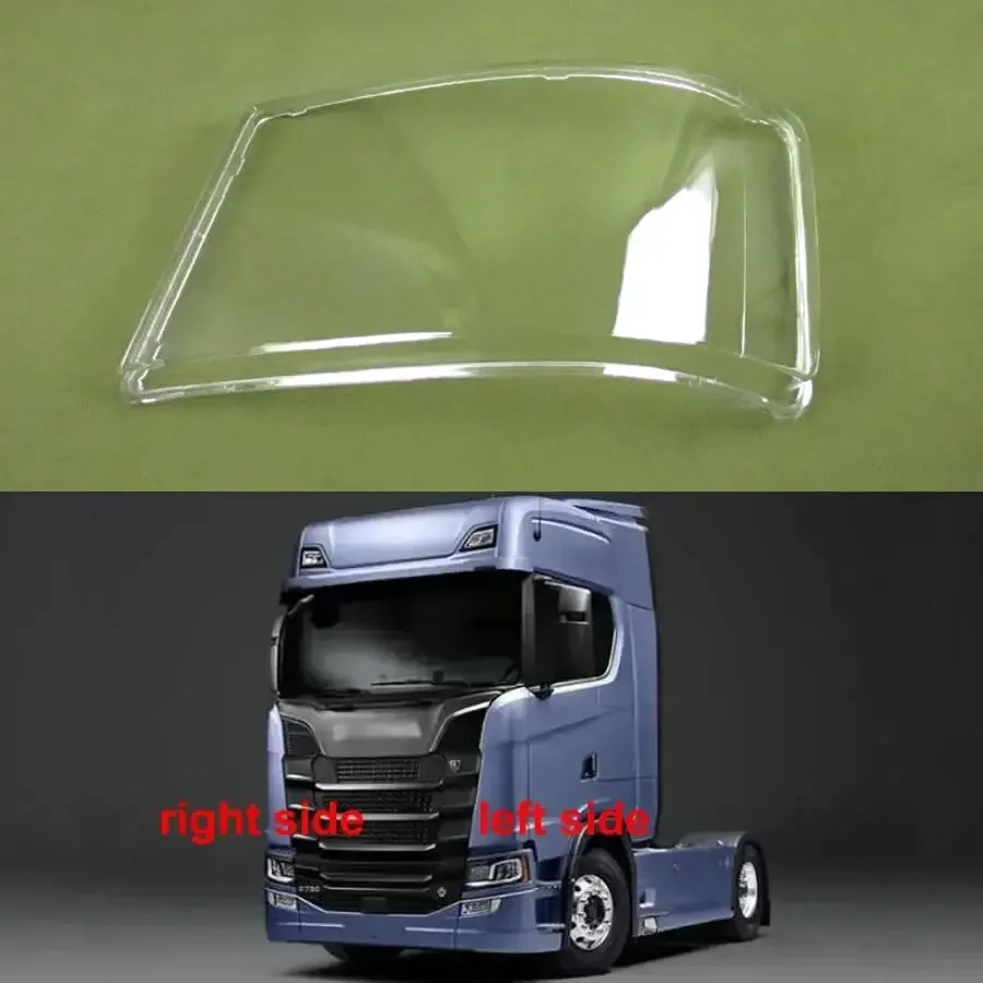 

For Scania G410 G450 G400 Headlight Cover Transparent Headlamp Shell Lamp Shade Lens Replace Original Lampshade Plexiglass