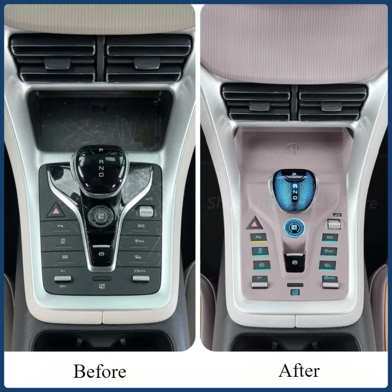 BYD Song Pro DM-i Central Control Silicone Pad All-inclusive Button Cover Anti-Scratch Interior Modification Protector
