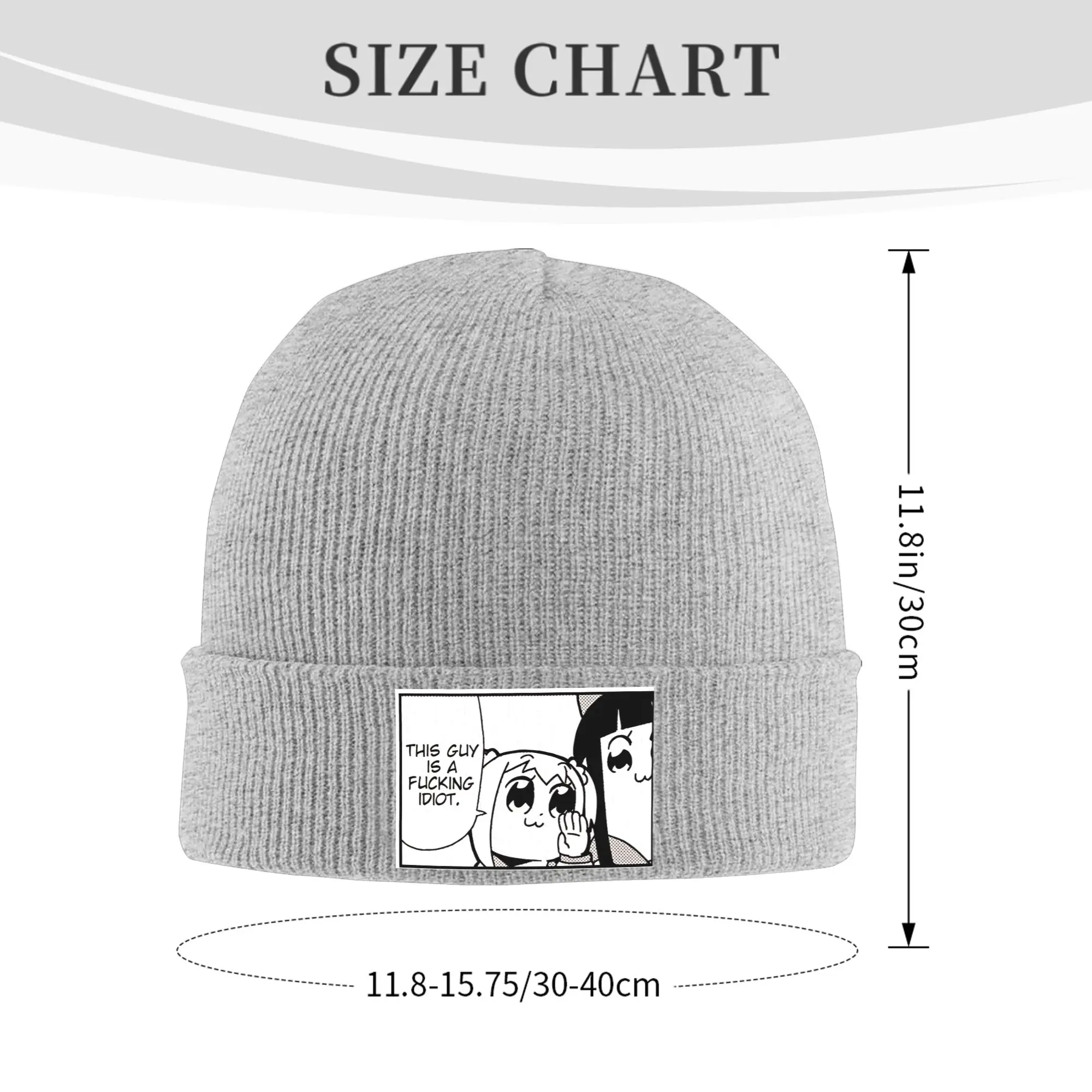 Osaka Autistic Azumanga Daioh Merch Warm Winter Knit Cuff Beanie For Men Women Skullies Knitted Caps  Beanies Skullies