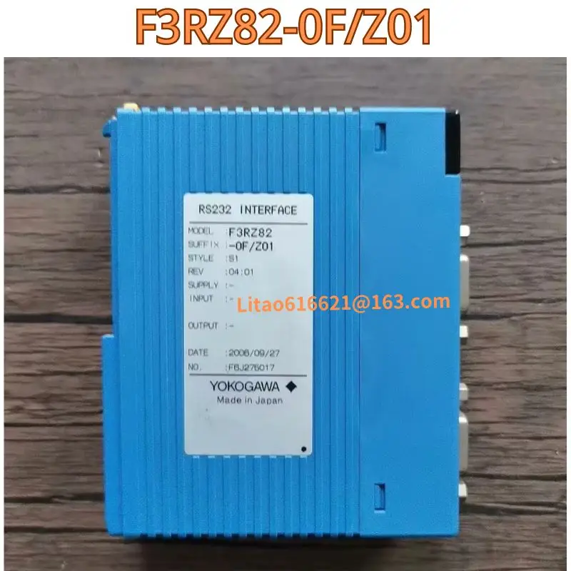 Used original disassembly PLC module F3RZ82-0F/Z01 F3RZ82 functional test OK, fast delivery