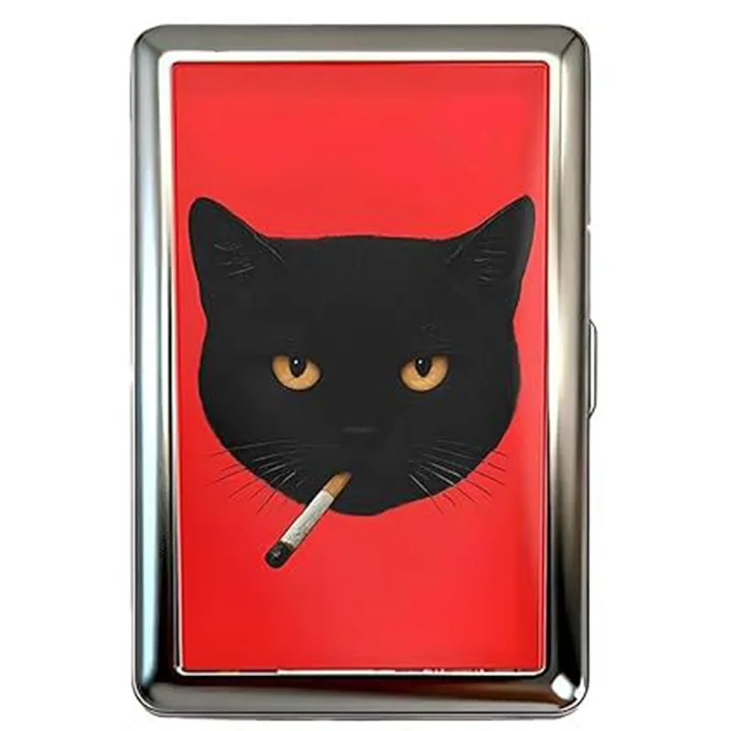 Vintage Vintage Art Multi Functional Metal Box Stainless Steel Cigarette Box Card Cash Box Men's Gift Smoking Accessories Tool - Aliexpress Deal