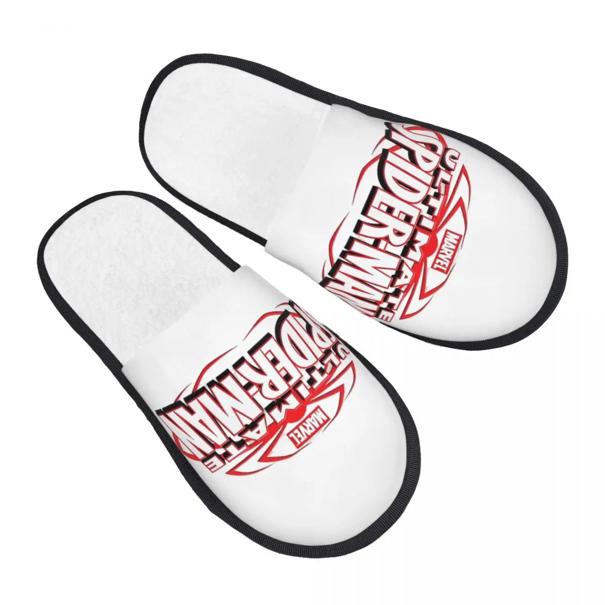 

Хлопковые тапочки «Человек-паук» для спальни «Человек-паук», уютные домашние меховые тапочки, нескользящие шлепанцы