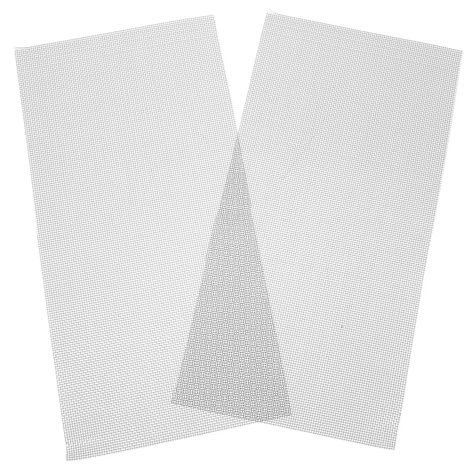 

2pcs Car Bumper Repair Mesh Stainless Steel Reinforcement Patch For Holes Cracks Diy Auto Tool Car Exterior Parts