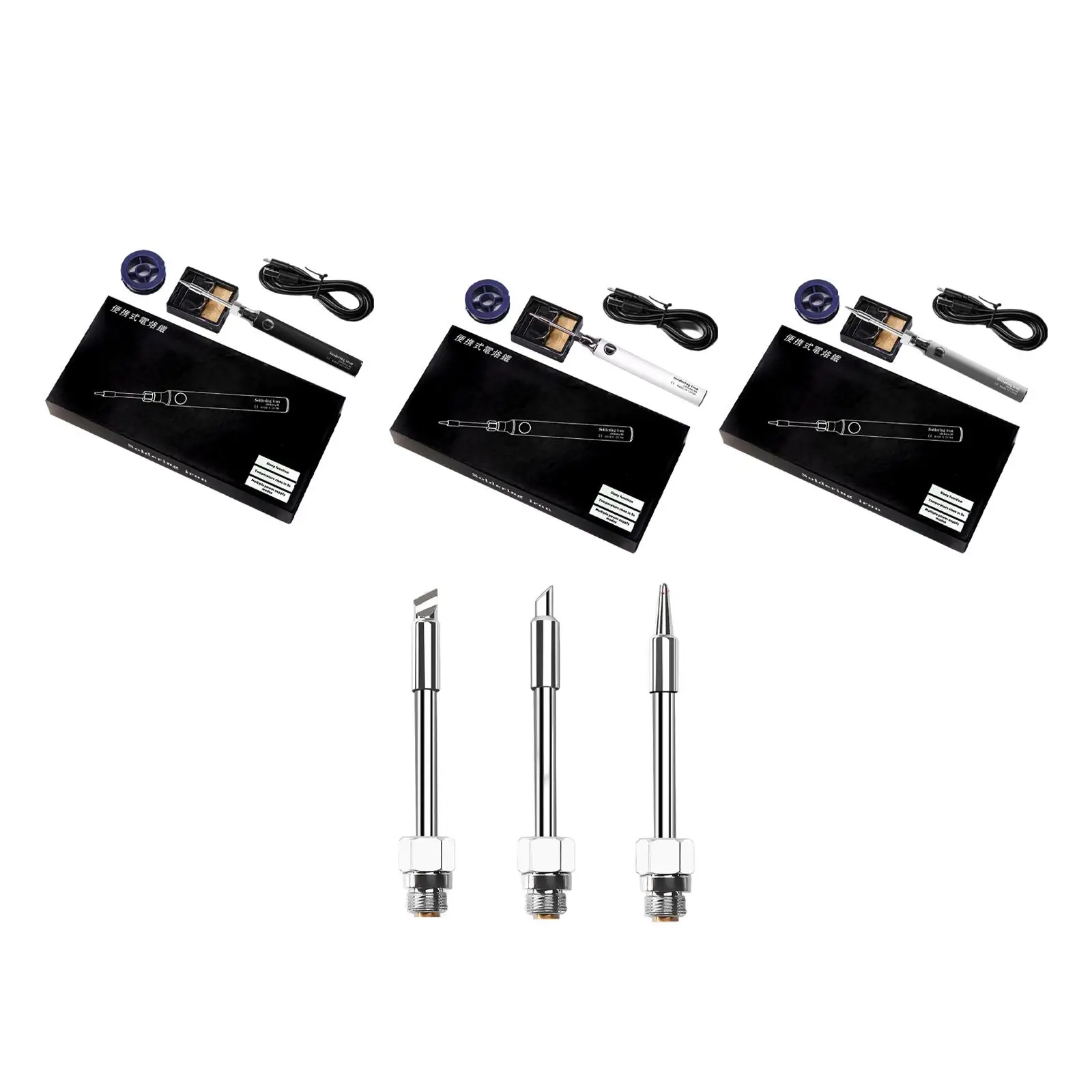 

Electric Soldering Iron Tip Set Easy Play Electronic Welding Tool Pen for