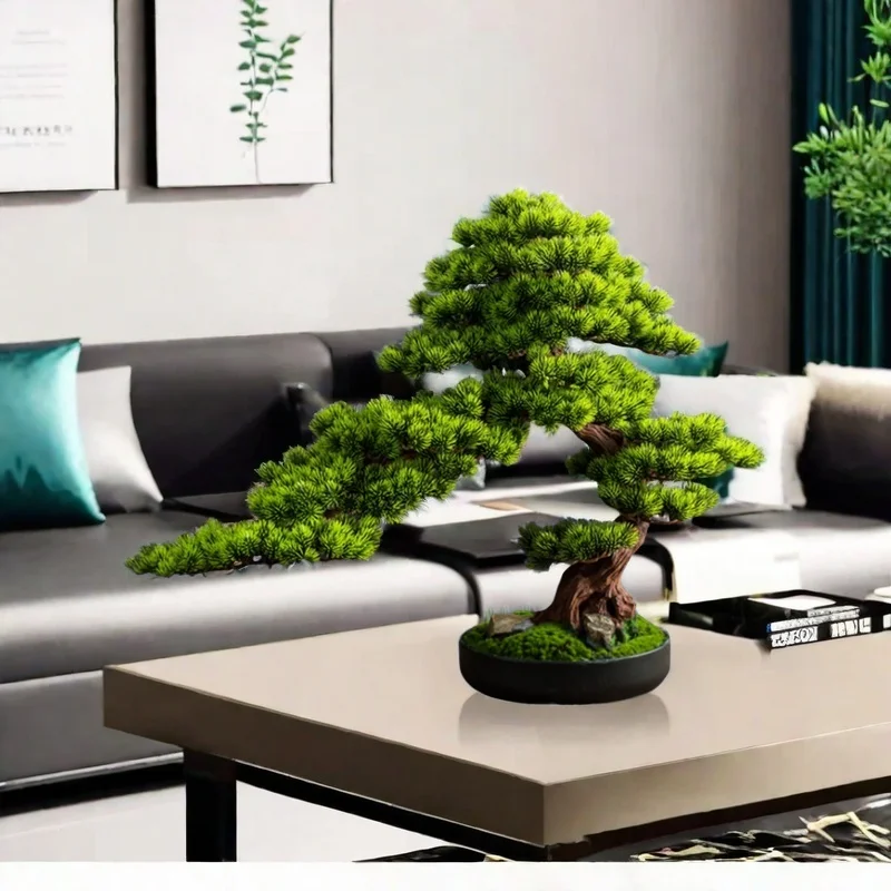 Kesong desktop bonsai green plants porch ornaments plant potting room decoration home improvement