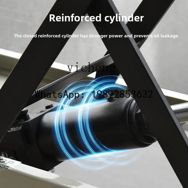 A1  Manual Hydraulic Lift Platform Car Mobile Lift Small Lift Car Simple Scissor Fork Platform