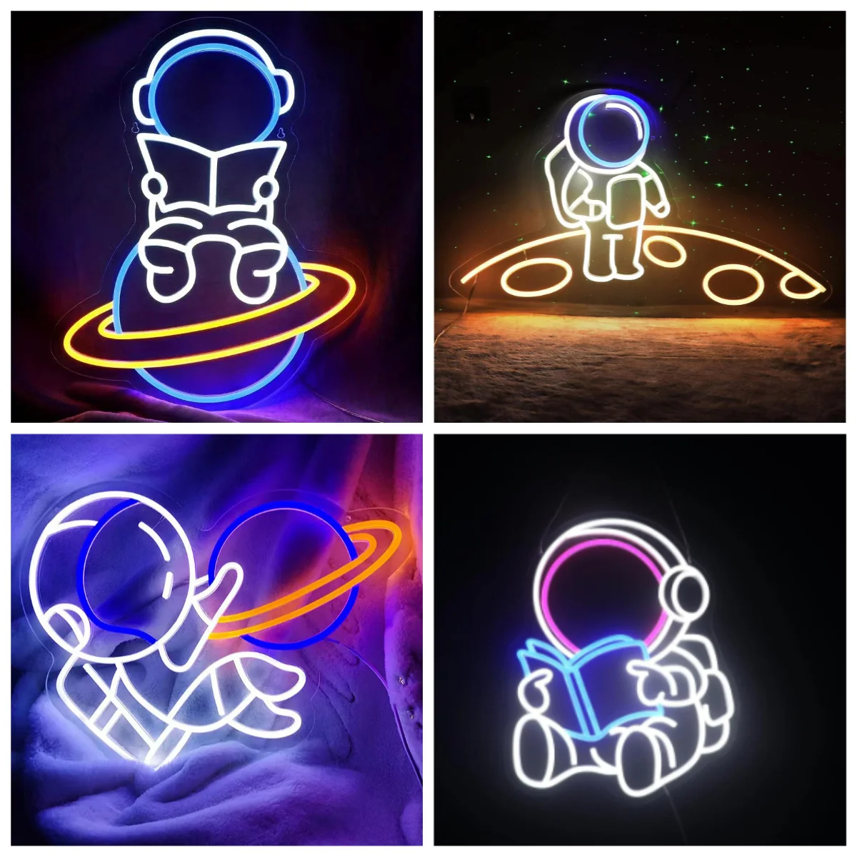

Astronaut Neon Light Sign Dimmable LED Neon Sign For Wall Decor Room Party Shop Club Bar Game Room Hotal Decor Birthday Art Gift