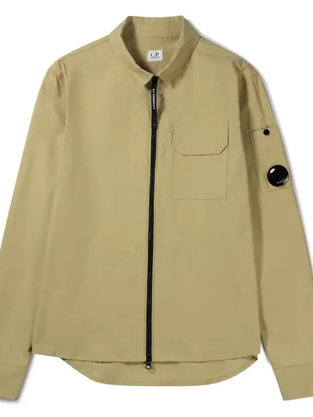 

Topstoney Men's Zipper Casual Loose Long Sve Stand Collar irt Comfortable Breathable Lightweight Wear Resistant