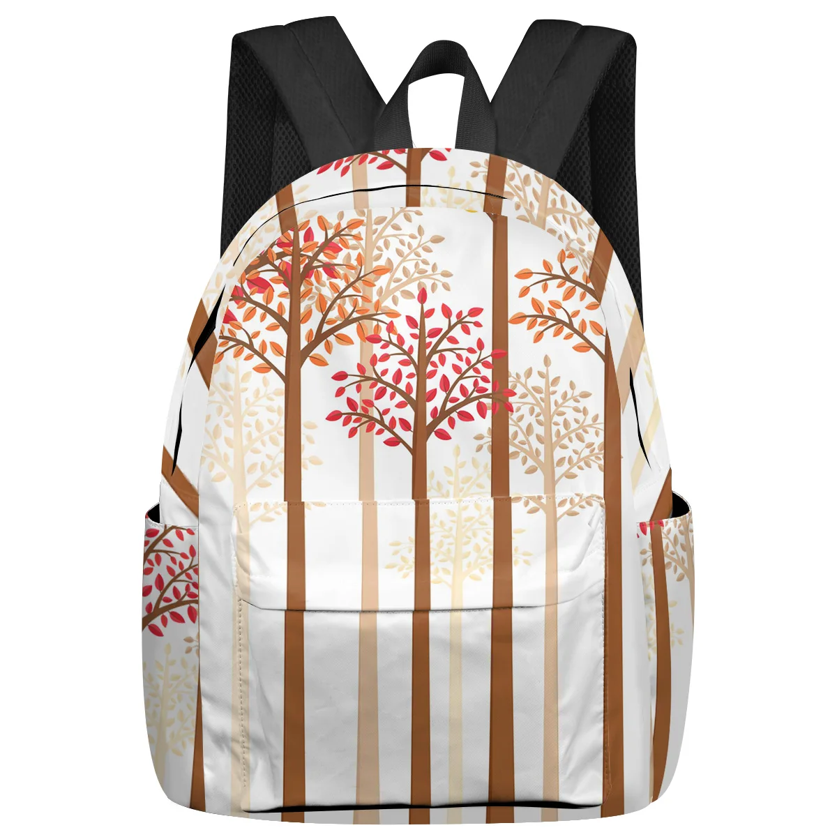 

Autumn Leaves Tree Trunk Feminina Backpacks Teenagers Student School Bags Laptop Custom Backpack Men Women Female Travel Mochila