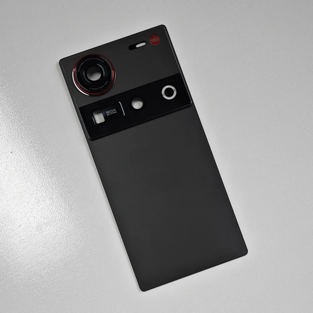 Original Battery Back Cover Glass Rear Door Housing with Camera Lens for ZTE nubia Z70 Ultra NX733J NX736J - Replacement