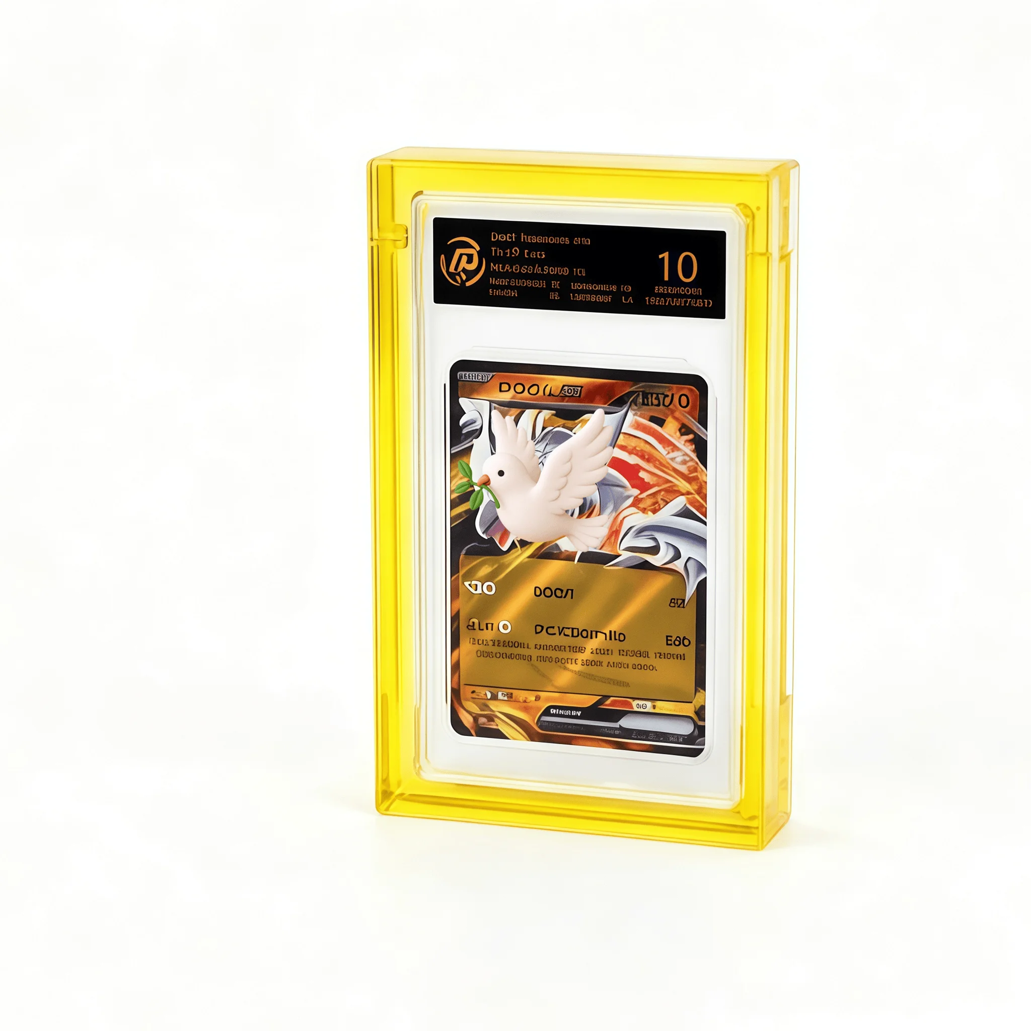 Clear Magnetic UV Protection Acrylic Card Display Brick Graded Trading Card Storage Display Stand Holder PTCG Anime Game Cards