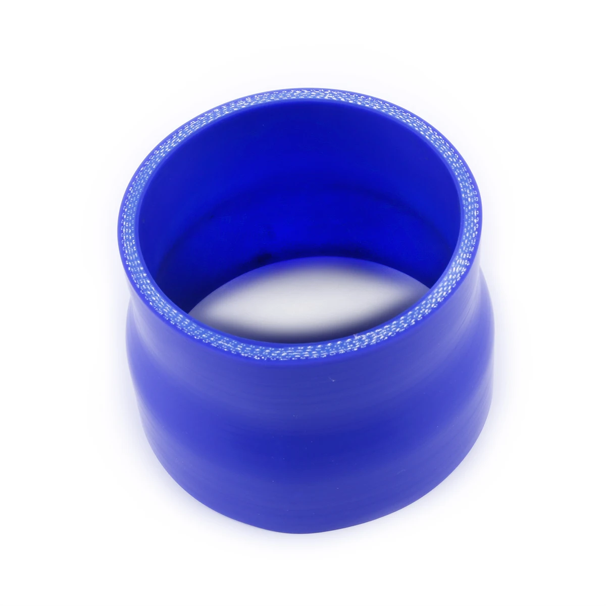 76mm Length Silicone Hose Straight Reducer- Reducing Tube Pipe For Intercooler Air Boost ID57--63MM Blue