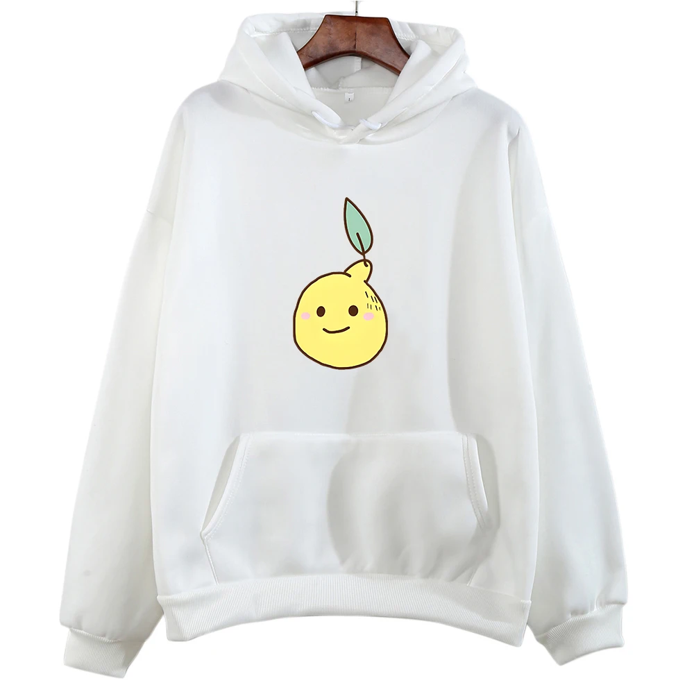 Lemon Boy Hot Song Hoodies Cavetown Music Singer Fans Sweatshirts Kawaii Cartoon Printed Pullovers with Fleece Soft Hooded Tops