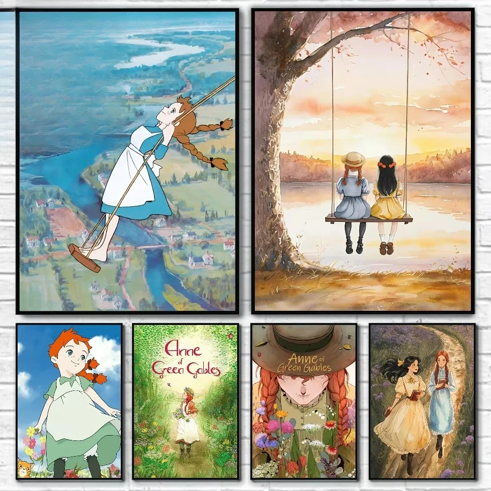 

Anime Anne of Green Gables Poster 5D DIY Diamond Painting Stitch Embroidery Kit Round/Square Drill Art Mosaic Home Decor