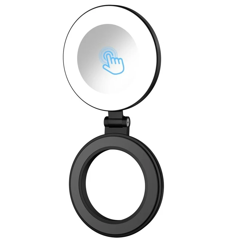 3-Speed Adjustment Mini Magnetic Pocket Light for Selfie Mirror Replacement Light Cell Phone Photography-A10G view 6