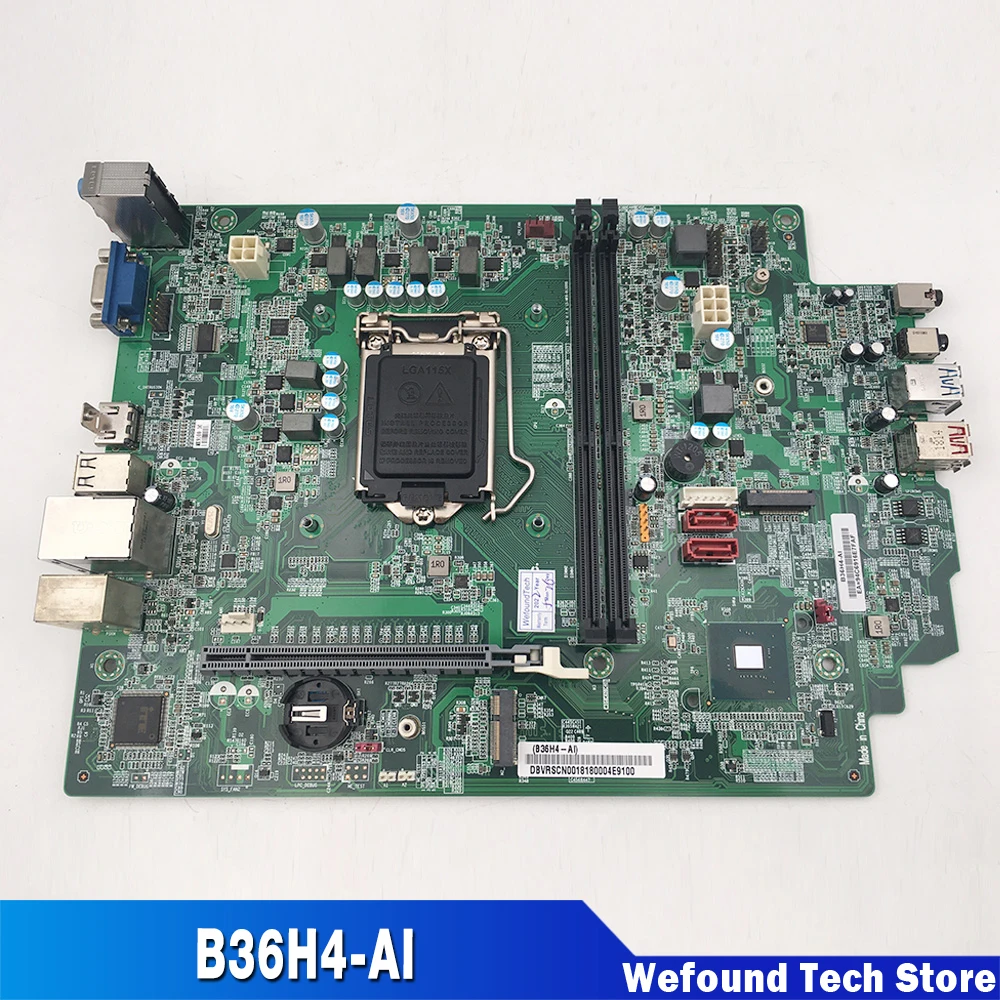 Desktop Motherboard For Acer X4270 V4270 Verition E450 B360 LGA 1151 B36H4-AI