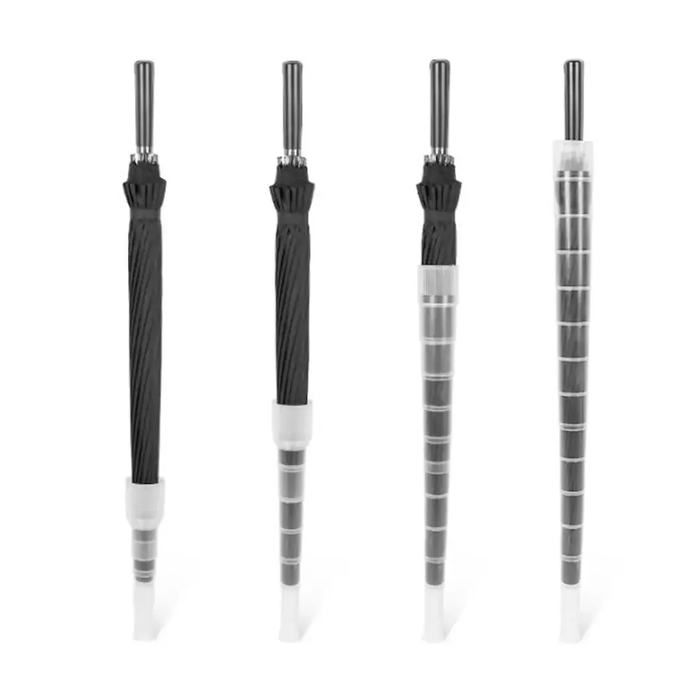 

70cm/80cm Plastic Non-drip Car Retractable Cover Umbrella Waterproof Cover Home Sleeve Holder Drip-proof Umbrella Transparent