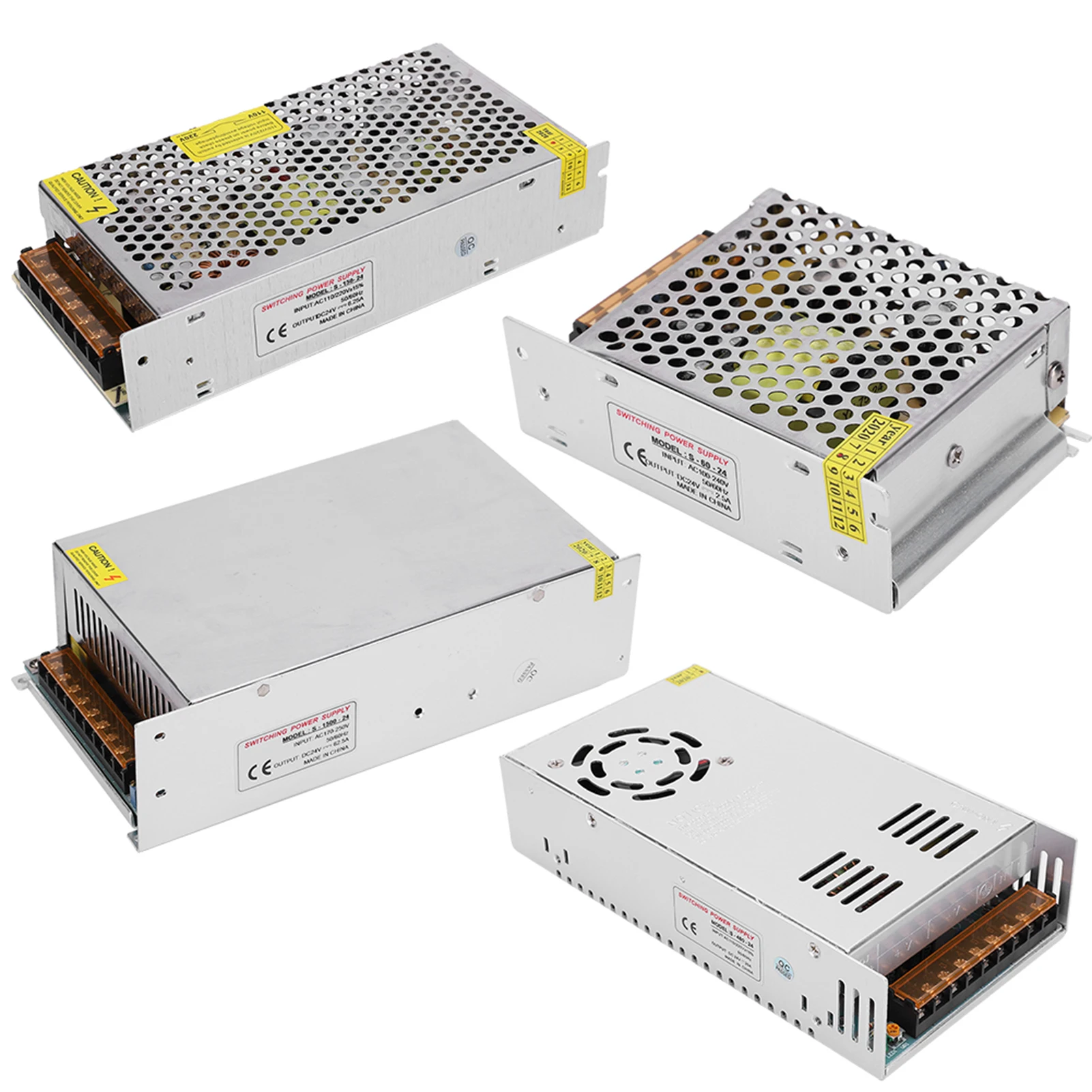 Power Supply Driver Adapter  Power Supply Driver Adapter Aluminum Alloy DC24V LED Screen Strip Light 3D Printer