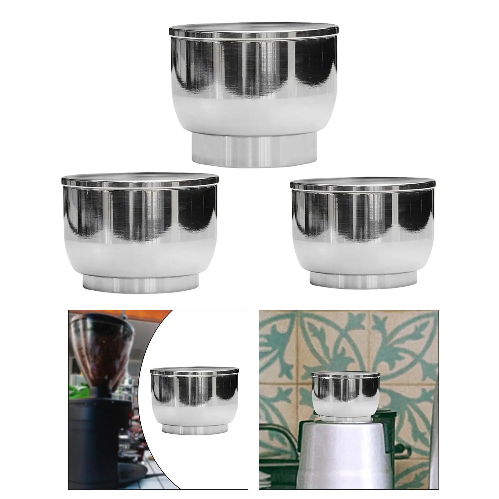 Coffee Bean Container Stainless Steel Premium for F83E/F64E/F4E Bean Grinder