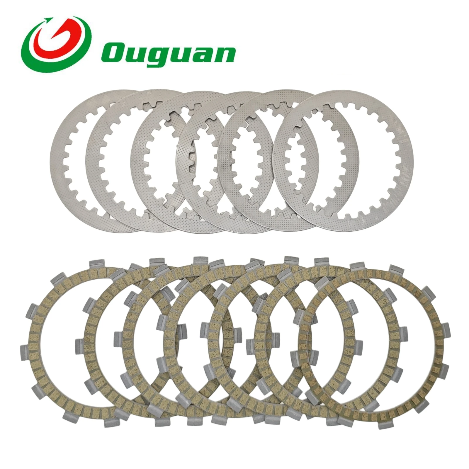

ouguan for Benelli 300 BJ300GS BJ300 BN300 TNT300 TNT 300 302 302R TNT249 249S Clutch Friction Steel Plates Disc