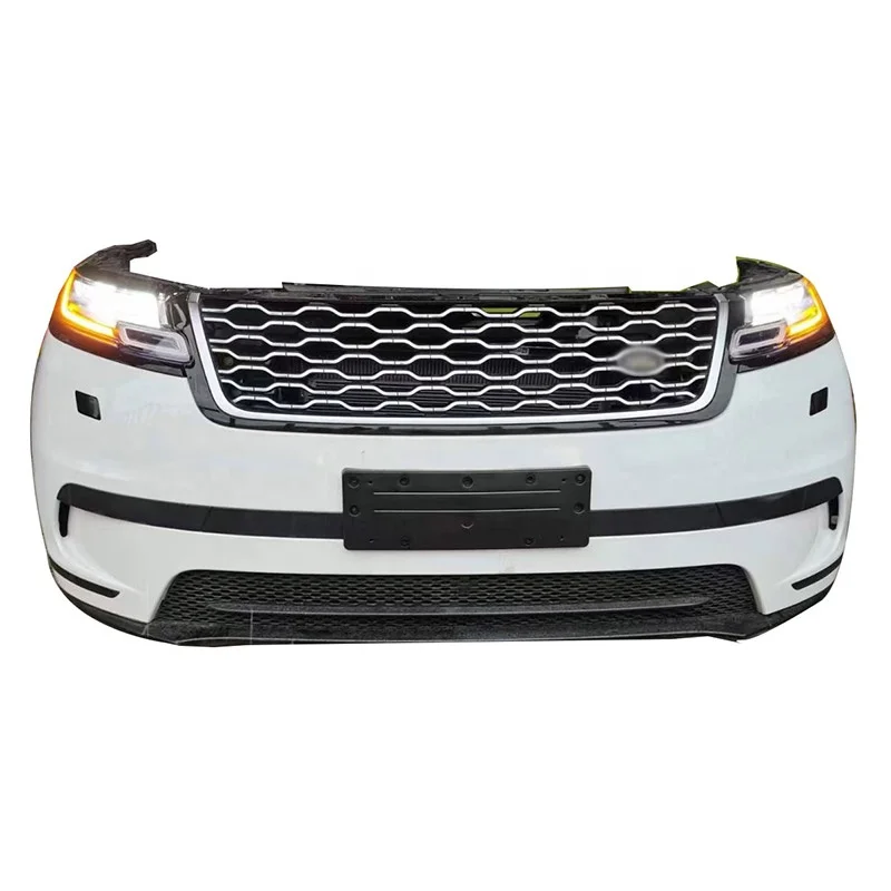 Series for Land Rover front bumper front car bumper plate LED headlight assembly Exterior Accessories Other Auto Parts