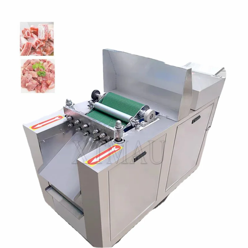 

Fresh Meat Slicer Automatic Beef Pork Chicken Breast Dicing Commercial Meat Cutting Machine