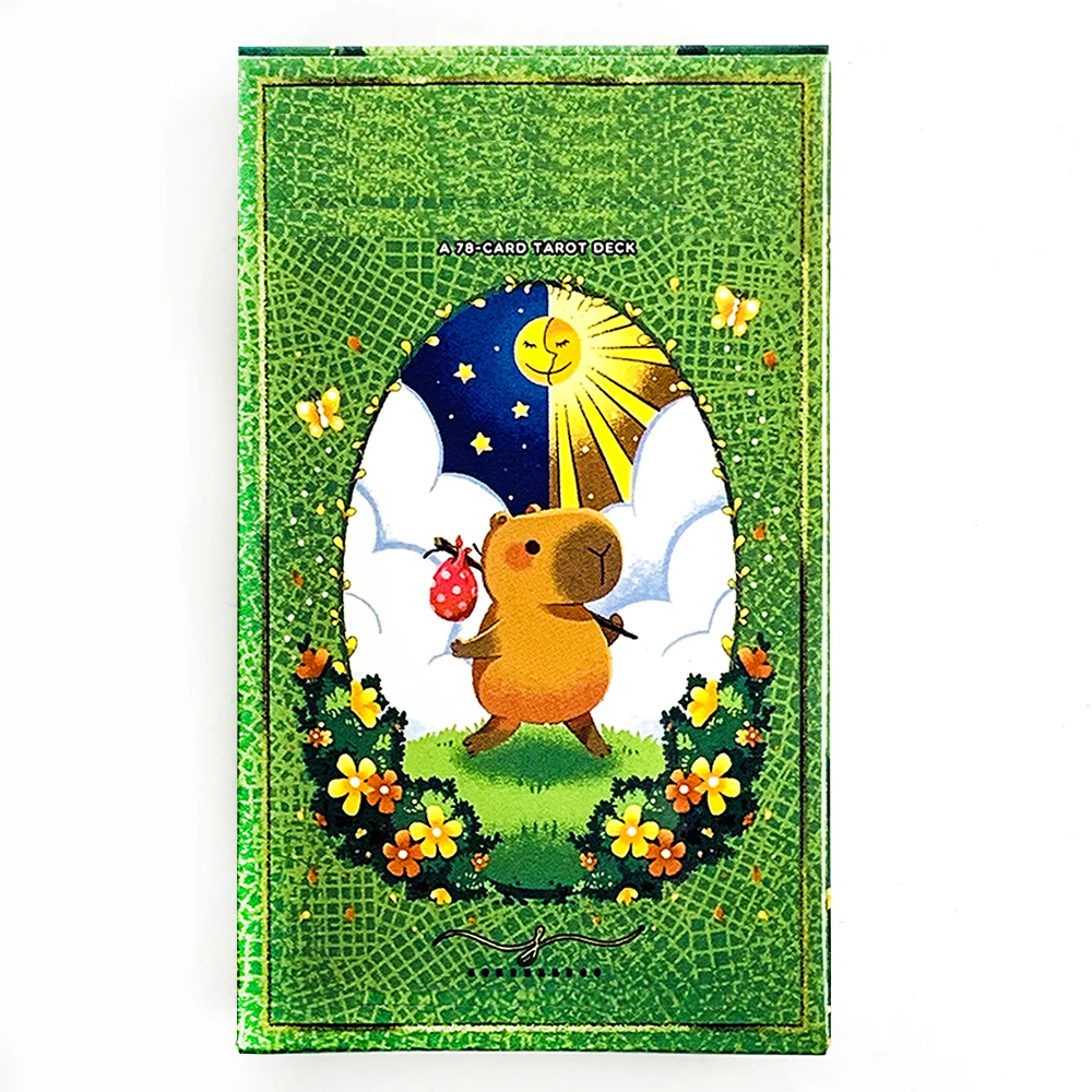 مجموعة بطاقات التارو الجديدة 78 قطعة من بطاقات التارو اللطيفة تجلب تلك المهدئة والطاقة إلى ألعاب العطلات على سطح التارو، وهدايا السنة الجديدة #2