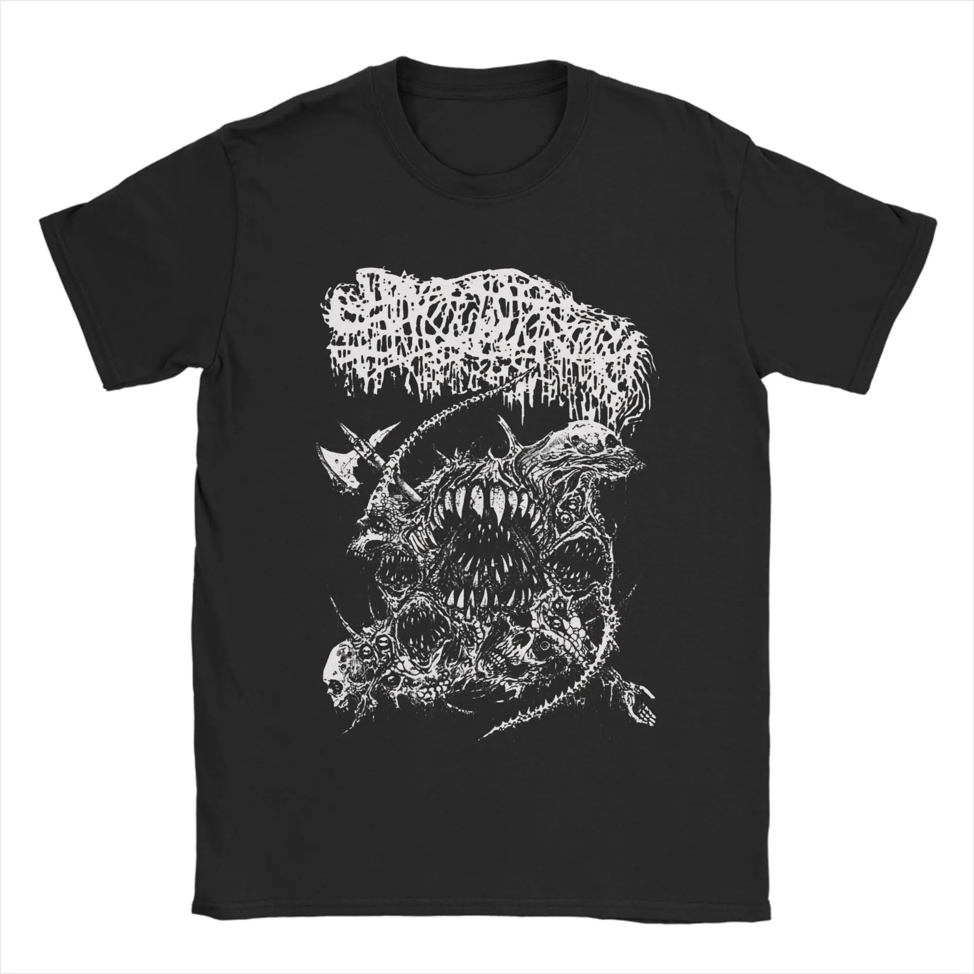 

Men's Sanguisugabogg Band T Shirts 100% Cotton Clothing Casual Short Sleeve Crewneck Tee Shirt Gift Idea T-Shirt