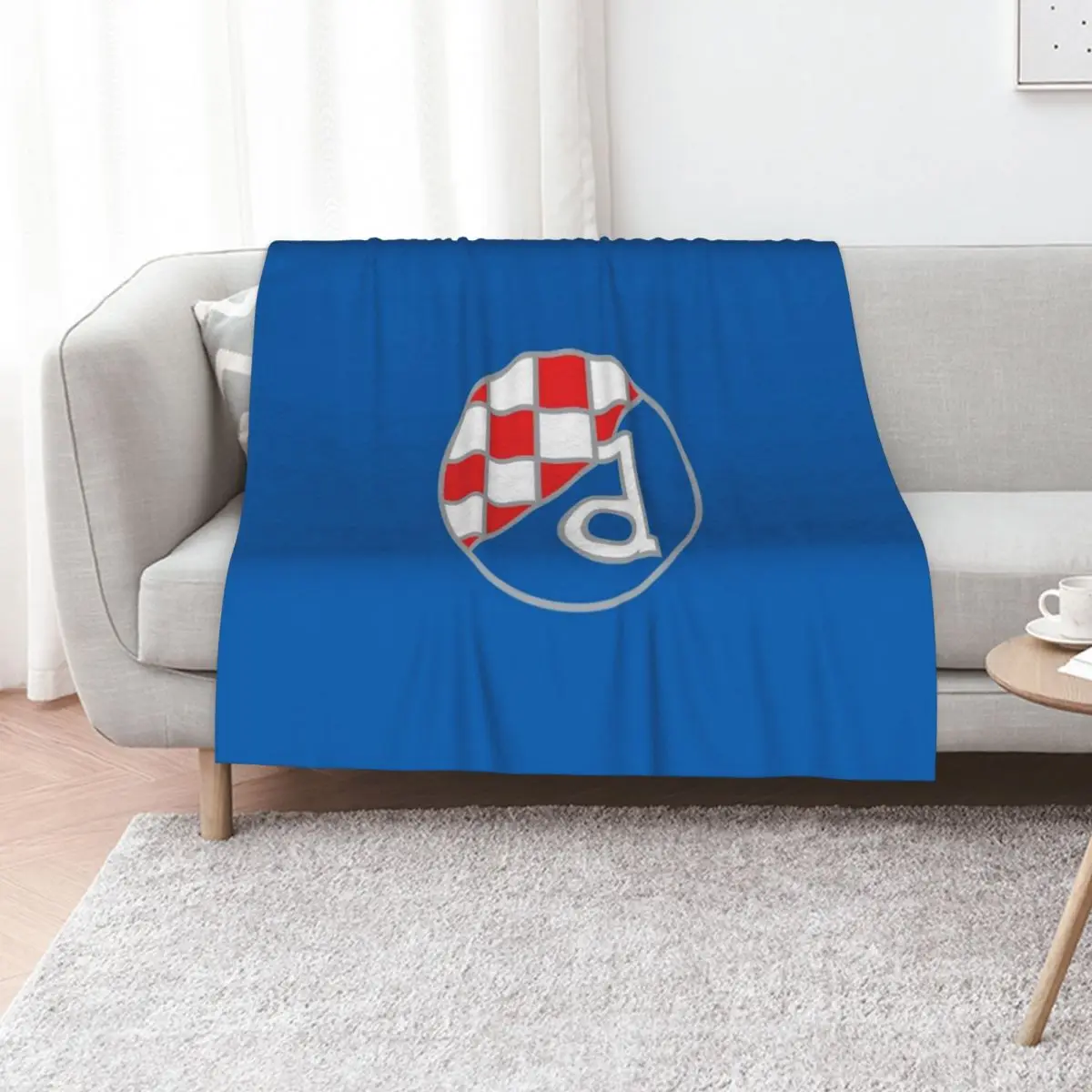 

Dinamo Zagreb Football Club Throw Blanket Flannel Fabric Retros decorative Luxury Brand Blankets