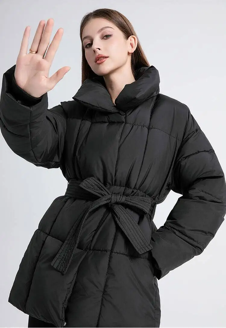 

Parkas Womens Vintage Fall Polyamide Insulated Double-Layered Multi-Pockets Concealed Hiking Mountaineering Water-Resistant 2025