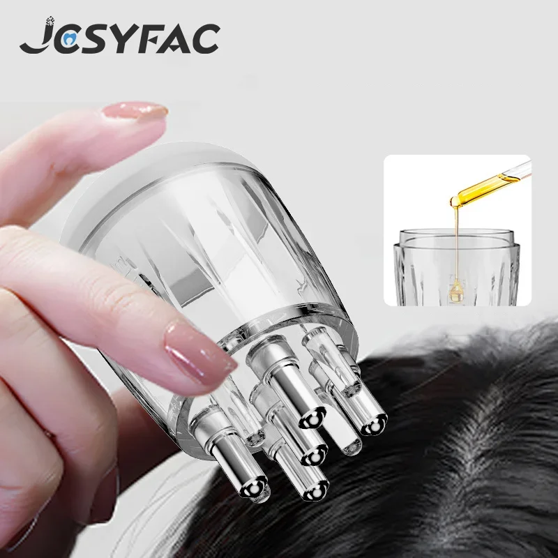 

Scalp Applicator Liquid Comb Portable Mini Massage Comb Essential Oil Liquid Guiding Massager Anti Hair Loss Scalp Care Tools