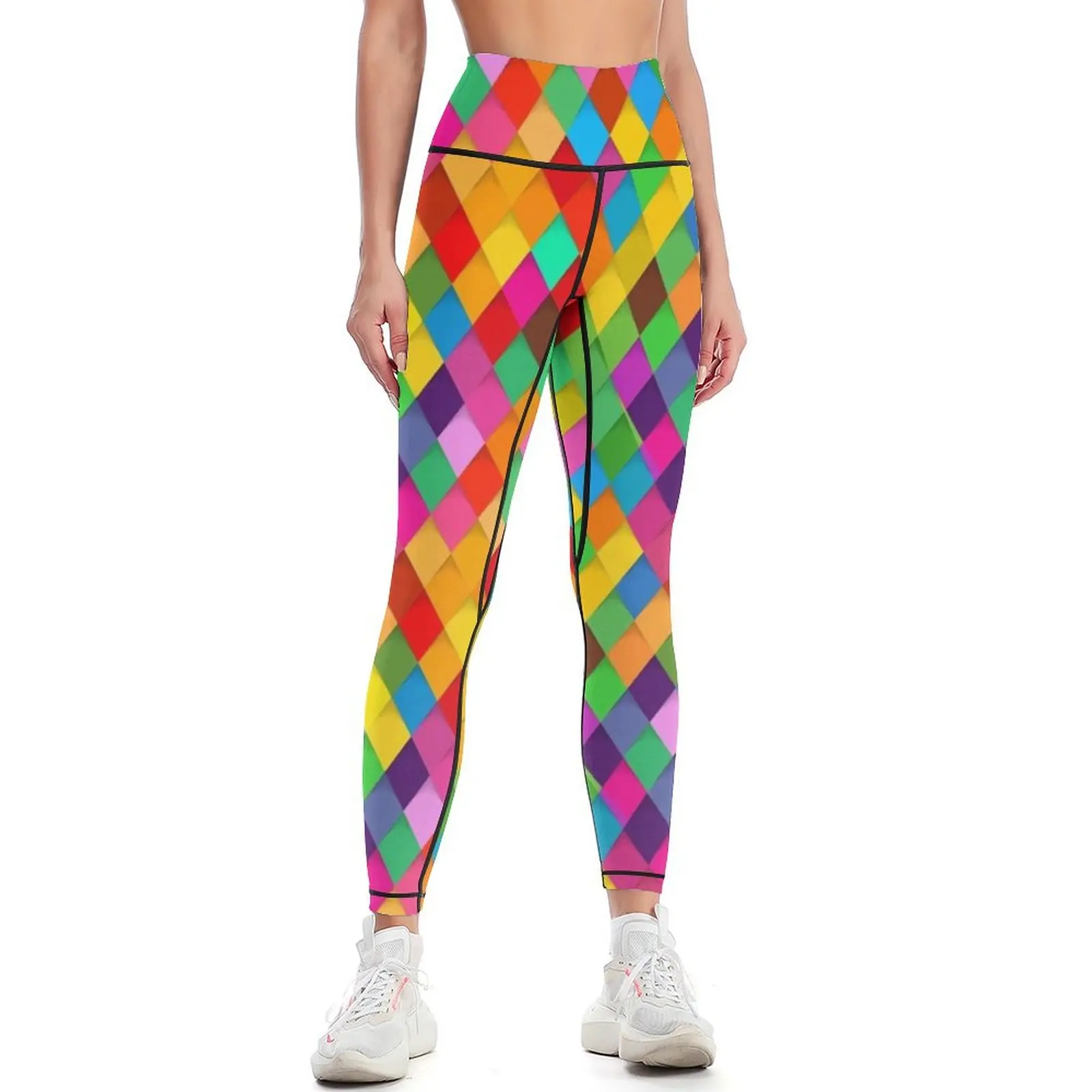 

Birds of Prey Colorful Diamonds Leggings Sports pants for Women's pants Womens Leggings