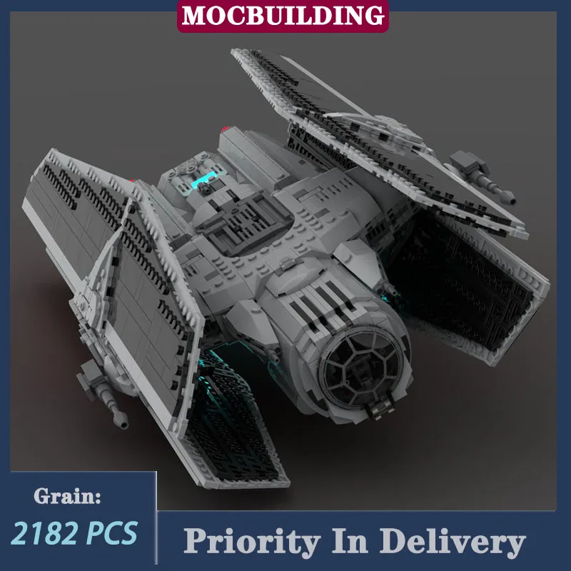 

TIE Model Building Blocks Demolisher MOC Space Movie Fighter Vehicle Assembly Collection Toys Gifts