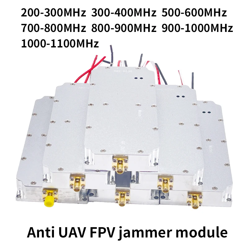 50W 300-400MHZ 500-600MHZ 600-700MHZ 400-500MHZ 800-900MHZ 700-1000MHZ 200-300 POWERAMPLIFIER NOISE GENERATOR Module FPV 1.2G