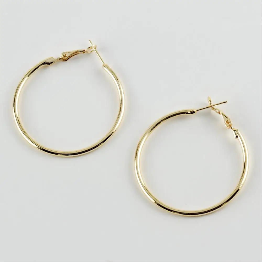 Locked Loop Earrings (4 cm)