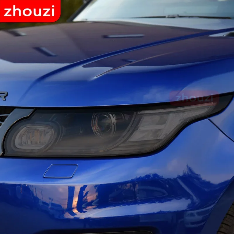 2 قطعة لسيارة رينج روفر سبورت L494 2014-2017 2018-2022 2021 سيارة العلوي تينت أسود طبقة رقيقة واقية شفافة ملصق من البولي يوريثان #6