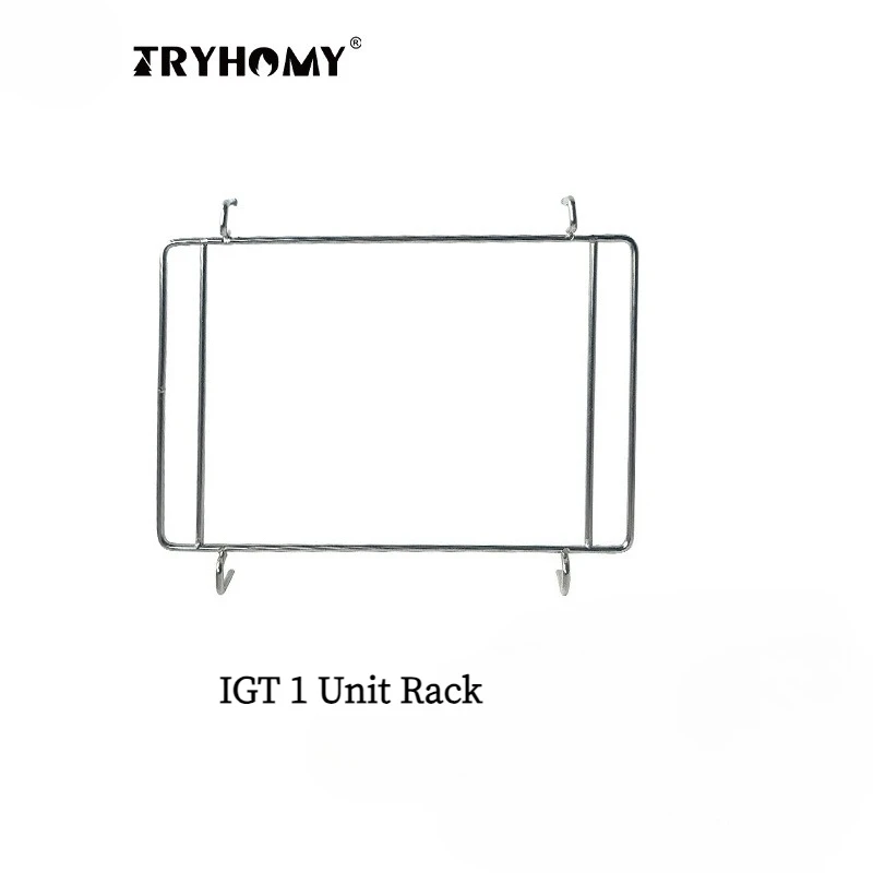 Tryhomy Outdoor Camping IGT 1 Einheit Lagerregal IGT 1 Einheit Haken Edelstahlregal IGT Tischzubehör