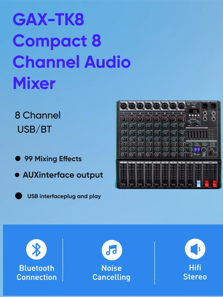 GAX-TK8 Compact 8 C…