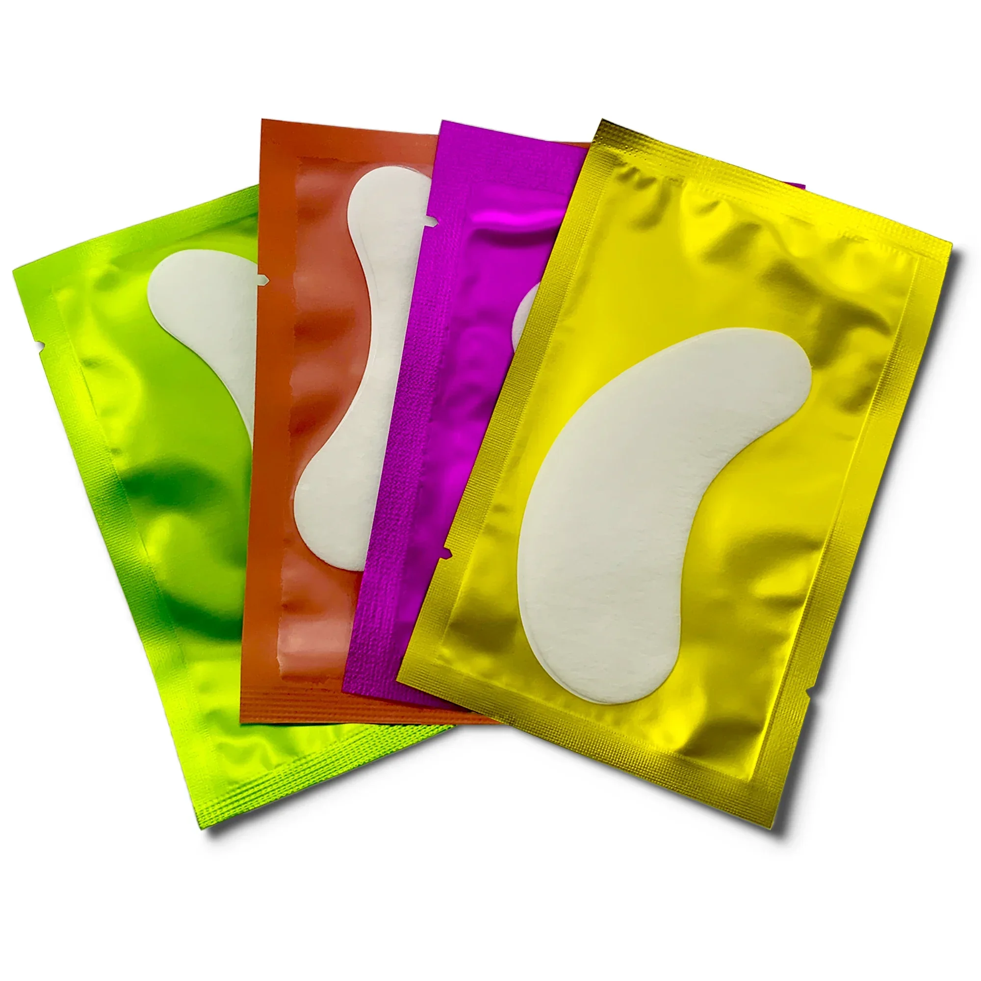 Patchs en papier de gel d'incision en forme de U, extension de cils, greffage de faux cils, sous les yeux, autocollants de tampon, conseils, outils de maquillage, 50 paires