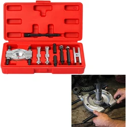 Small 9Pcs Bearing Separator and Puller Set Bearing Removal Tool Set Bearing Separator Professional Car Repair Tool Kit