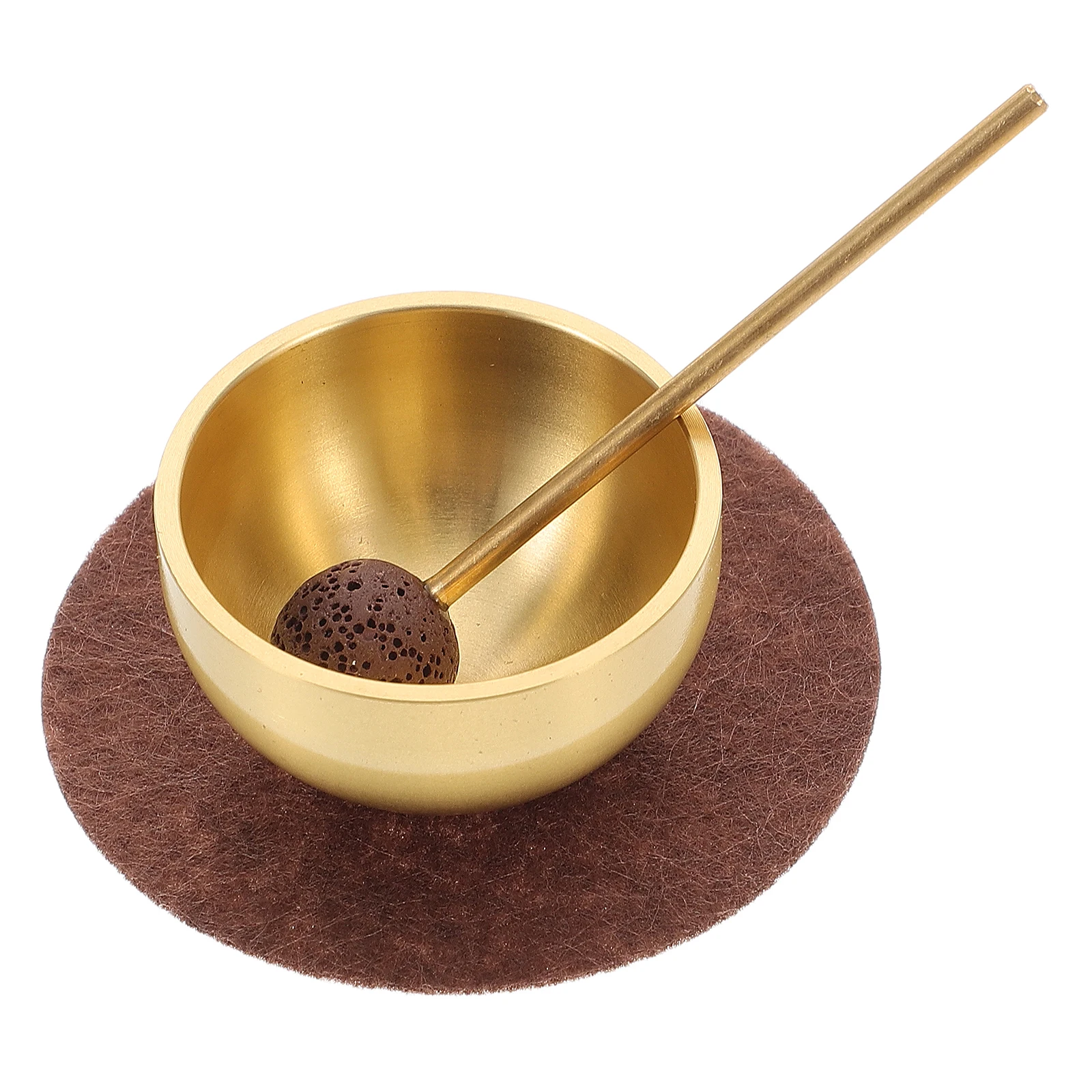 

1Set Mini Singing Bowl Nepal Sound Music Bowl Mallet Cushion for Yoga Meditation Relaxation Sound Therapy Travel Home Use