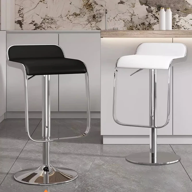 Base per disco da esterno Sedia da bar Bancone Altezza Bancone Rinforzo Sedia da bar Minimalista europeo Cadeira ergonomica Mobili per la casa