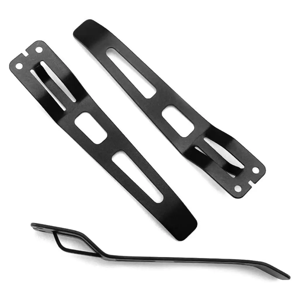 3 Colors 1 Piece Titanium Alloy TC4 Pocket Clip for NITECORE EDC23, EDC25,EDC29 FlashLight Accessories