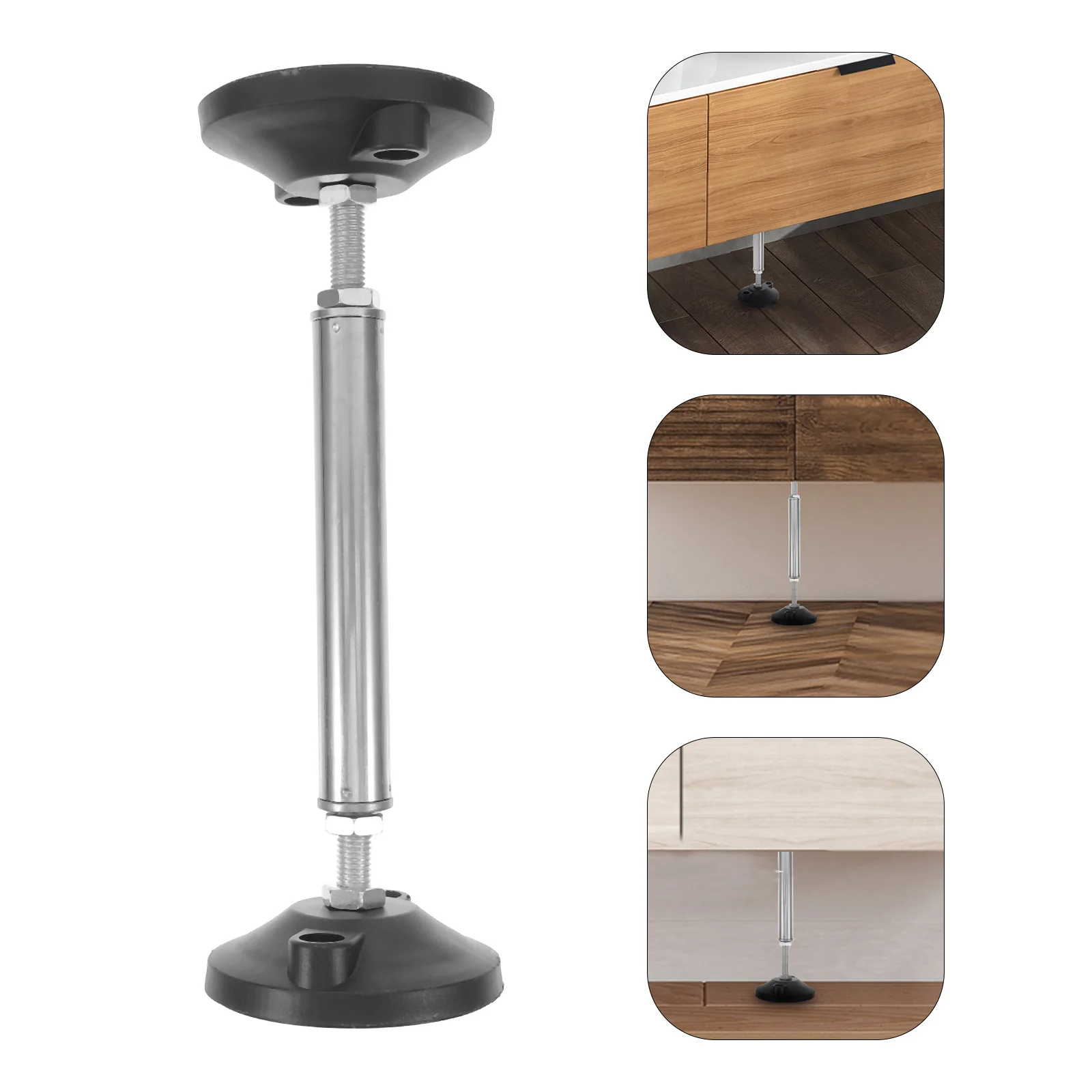 

Adjustable Support Pole 30-45cm Modern Finish Bathroom Cabinet Installations Undermount Sink Bracket Universal Rotation No