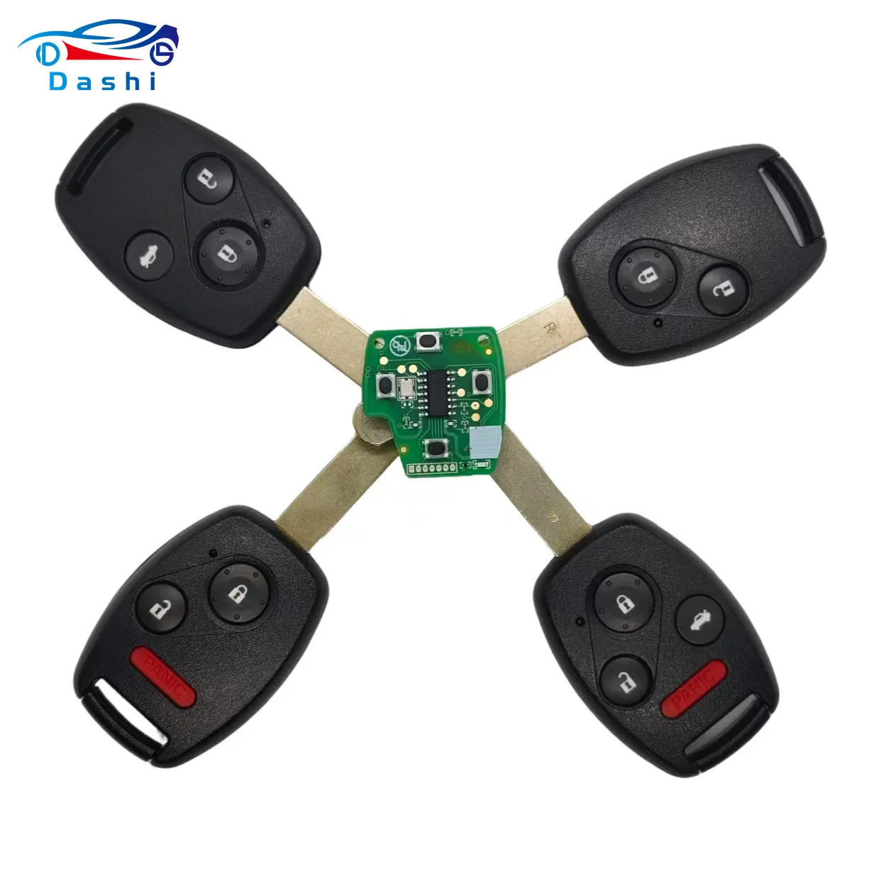 Da Shi 313,8/315/433MHz ID48 llave remota G8D-384H382H/380H-A para Honda Accord CRV HRV Fit City Jazz Odyssey Shuttle Civic