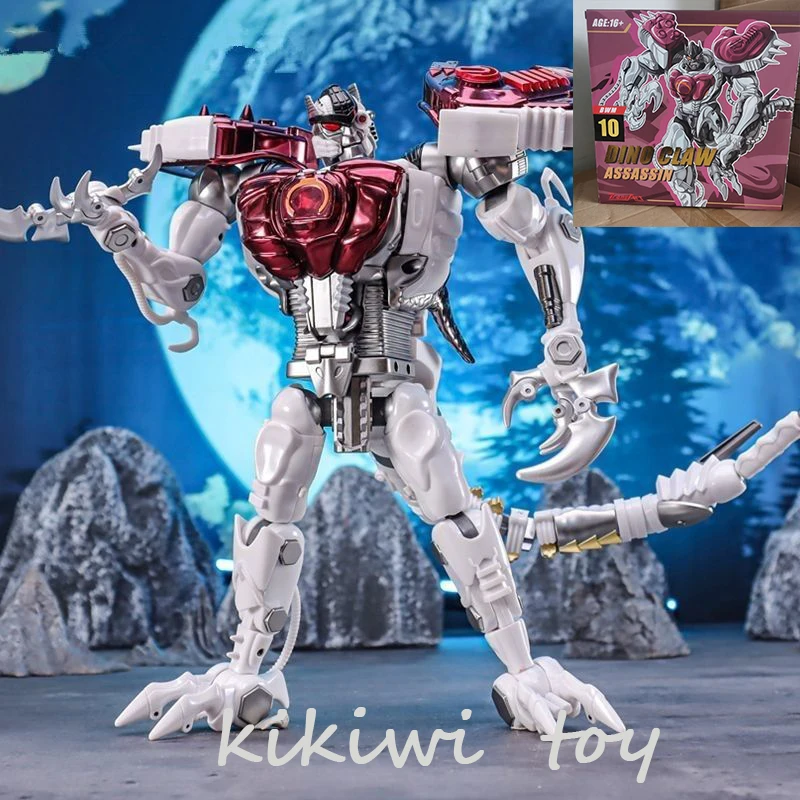 TransArt Toys TA BWM-10 anime figures BWM10 Dino claw assassin Action Figure METAL statue Dragon Beast Wars model doll toys gift